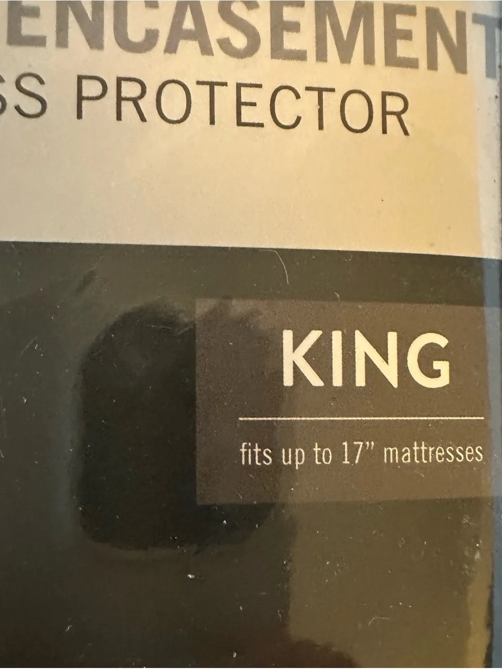 BOBS Goof Proof Total Encasement Mattress Protector -King Size